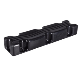 Pontonfender zwart 50 cm.