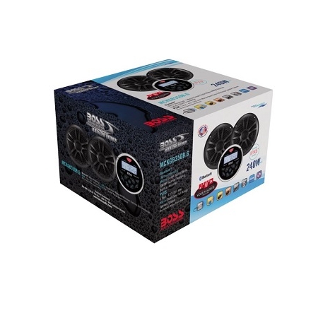 Boss radioset zwart doos