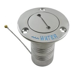 Allpa Dekvuldop RVS water voor slang 38 mm