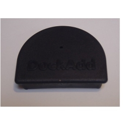 DockAdd eindstuk steigerstootrand zwart