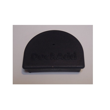 DockAdd eindstuk steigerstootrand zwart