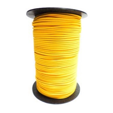 Elastiek geel 3 mm