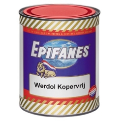 Epifanes Werdol Kopervrij rood 750 ml.