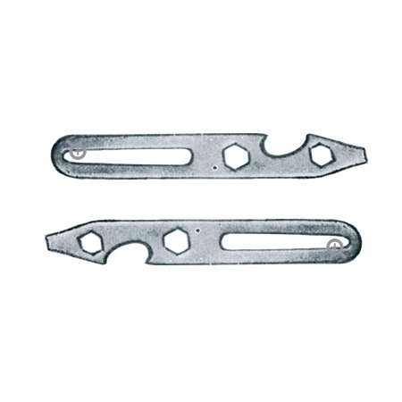 RVS Harpsleutel vanaf 50 stuks