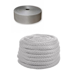 Isolatie uitlaatsysteem glaskoord geweven glasband glasvezelkoord