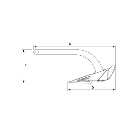 Kobra anker tekening