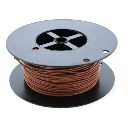 Montagesnoer H07V2-K bruin 0,75 mm2