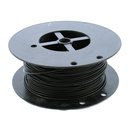 Montagesnoer zwart 2,5 mm²