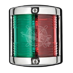 RVS 2-kleurenlicht 11.414 met RVS houder