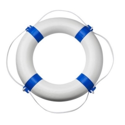 Reddingsboei groot wit/blauw