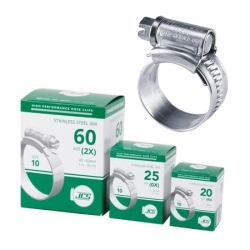 slangklemmen RVS, HD-slangklemmen en Hi-Grip slangklemmen