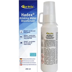 Starbrite Hadex drinkwater desinfectant 250 ml.