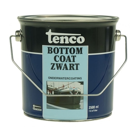 Tenco Bottomcoat Zwart 2,5 liter