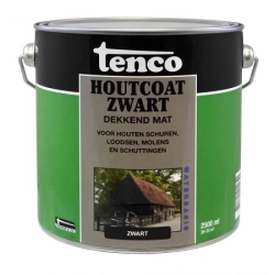 Tenco Houtcoat Zwart 2500 ml