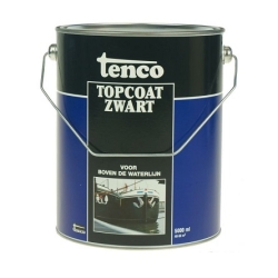 Touwen Tenco Topcoat Zwart 5 liter