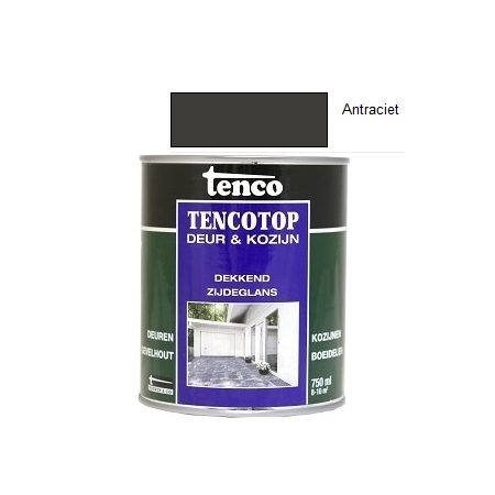 TencoTop dekkend zijdeglans antraciet