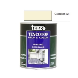TencoTop dekkend zijdeglans gebroken wit