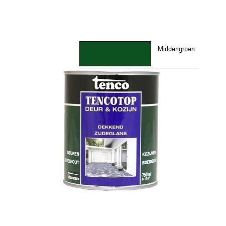 TencoTop dekkend zijdeglans middengroen