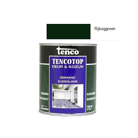 TencoTop dekkend zijdeglans rijtuiggroen
