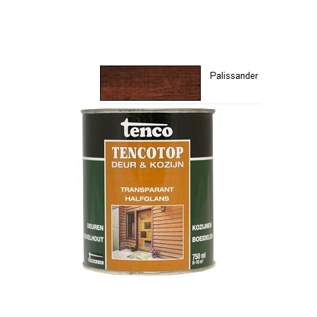 TencoTop transparant halfglans Palissander, voorheen Tencorex