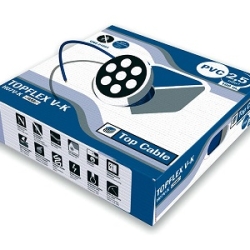 Montagesnoer 2,5 mm2 blauw