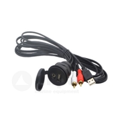 USB-AUX connector Jensen USB- AUX doorvoer