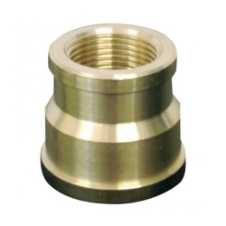 Verloopsok messing 1 1/4 x 1