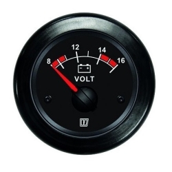 Vetus VLT12B voltmeter 12 volt