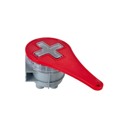 Vetus wierpotdekselsleutel rood