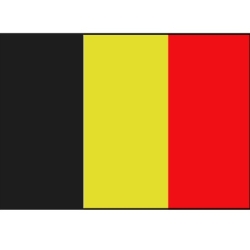 Belgische vlag Vlag België 30x45 cm