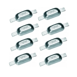 Aluminium anode 0,6 kg met strip vanaf 8 stuks