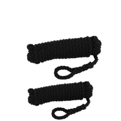 fenderlijn Talamex zwart dubbel