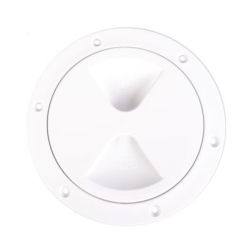 Inspectiedeksel wit 153 mm