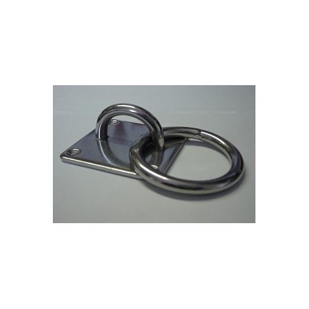 RVS steigerring/aanlegring groot