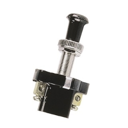 Trekschakelaar klein zwarte knop