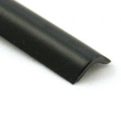 Vulbies zwart voor aluminium ramen