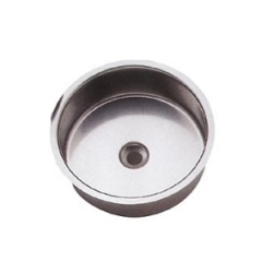 wasbak RVS rond 304202