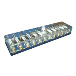 12 delige zekeringkast porseleinen zekering